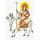 Navratri wishes for Day 1 </br> Goddess Shailputri