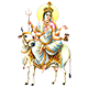Navratri wishes for Day 8 </br> Goddess Mahagauri
